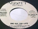 Machine (dj soul promo 45) Abbott 237   Van McCoy
