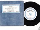 MARCELLE MEYER on Mozart EP French DISCOPHILES 17009