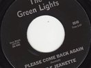 NORTHERN SOUL 45 RPM- LITTLE JEANETTE - THE GREEN LIGHT