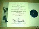 BACH VIOLIN CONCERTO SZIGETI CASALS BLUE COL 33CX 1113