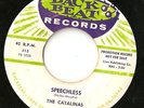 THE CATALINAS Speechless RARE ROCKABILLY 45 PROMO hear