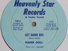 12'' Disco - Paper Doll - Get Down Boy - Heavenly Star