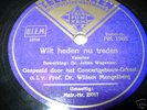 1ST TELEFUNKEN 1940S/ DUTCH ANTHEM / MENGELBERG / RARE