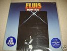 ELVIS *RARE **BLUE** VINYL LP ' MOODY BLUE ' 1977 EXC