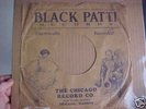 BLACK PATTI  78 RECORD SLEEVE