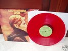 David Bowie UK Low custom red vinyl LP very rare