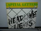 CAPITAL LETTERS- HEADLINE NEWS GREENSLEEVES LP UNPLAYED