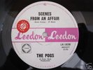 THE POGS 'Scenes from an affair' OZ 60s 45+promo sheet