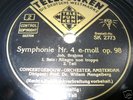 TELEFUNKEN 40S/BRAHMS SYMPHONY NO. 4/ MENGELBERG / 5X78