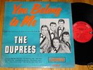 1962 Rock LP - THE DUPREES You Belong To Me - COED #905