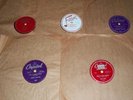 (5) OBSCURE HILLBILLY HONKY TONK 78 RPM RECORDS V.G.++3