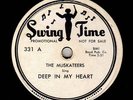 The Muskateers,  Doo Wop    Swing Time    Promo 78