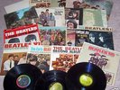 Large Box of Beatles Vinyl LPs-Lesser Quality-Odds&Ends
