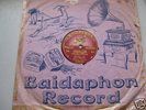 RARE ARABIC/ SYRIAN ETHNIC ON BAIDAPHON  78
