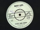 PATSY ANN NOBLE BUSY LIPS 45 HMV PETER ALLEN