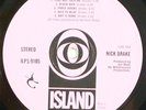 NICK DRAKE UK True 1st Press FIVE LEAVES LEFT LP Pink i