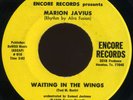 MARION JAVIUS Waiting in the Wings MODERN SOUL 45 hear