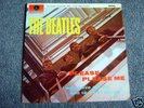 BEATLES-PLEASE PLEASE ME-YELLOW & BLACK STEREO-TOPS