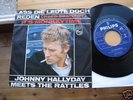 JOHNNY HALLYDAY LASS DIE LEUTE DOCH REDEN 1964 RARE 7