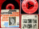 Single John Leyton: Eine kann meine nur sein