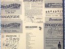 BROADSIDE #1 - FEB 1962 ORIG VINYL LP RARE BOB DYLAN EX