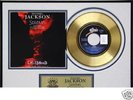 Michael Jackson w/ Janet Limited Edition Gold Record