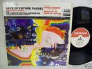 MOODY BLUES DAYS OF FUTURE PASSED '67 US LP w/RARE STKR