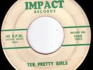 BLUES 45 BIG JOHNNY LOVE TEN PRETTY GIRLS IMPACT 1005