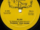 ? KLAN - Pushing Too Hard CA PUNK '80 / SIMPLETONES ?