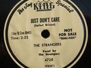 78 RECORDS- KING-STRANGERS-JUST DON'T CARE-VG++.DJ