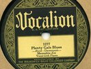 Vocalion 1277 Memphis Joe PLENTY GALS BLUES in E