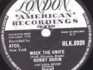  1959 UK #1 BOBBY DARIN 78 