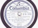 Greek COLUMBIA 78 rpm Rebetiko TSITSANIS & NINOU ?