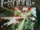SICK OF IT ALL LIVE IN A DIVE GREEN /260 AGNOSTIC FRONT