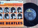 THE BEATLES  A HARD DAYS NIGHT  UK EP/PS  YELLOW/BLK