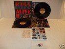 KISS LP ALIVE II RECORD COMPLETE TATTOO'S / BOOKLET VG+