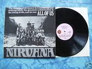 NIRVANA - ALL OF US LP FIRST UK PRESS PINK ISLAND psych