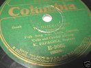 Vintage Greek Folk Song  Columbia Record 78  Papagika