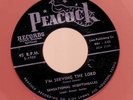 BLACK GOSPEL 45 SENSATIONAL NIGHTINGALES PEACOCK RED WX