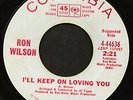 Ron Wilson Promo 45 Brian Wilson Ill Keep On Loving You