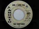 TEMPTONES Girl I Love You RARE NORTHERN SOUL 45 HEAR