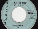 NORTHERN SOUL 45 - ROGER WADE on GIVHAN RECORDS