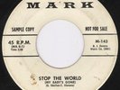 Rockabilly 45-Gary Shelton-Stop The World-Mark-Hear 