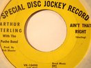 LATIN R&B 45-ARTHUR STERLING-AIN'T THAT RIGHT w/ PUCHO