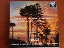 DECCA SXL 2077 WB Sibelius Violin Ricci Fjeldstad R.I.