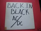 AC/DC..BACK IN BLACK.TEST PRESSING. PROMO RARE