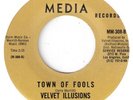 GARAGE   VELVET ILLUSIONS    TOWN OF FOOLS   VERY RARE