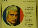 GIORDANO Andrea Chenier CORELLI STELLA SANTINI HMV 4LP