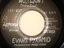 MODERN SOUL BOOGIE 45-EVANS PYRAMID-NO I WON'T-HEAR