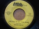 HELENE SMITH do your share DEEP CITY MIAMI SOUL 45 HEAR
